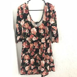 Rose/floral dress